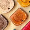 Petit Porte-Monnaie en Cuir Marocain